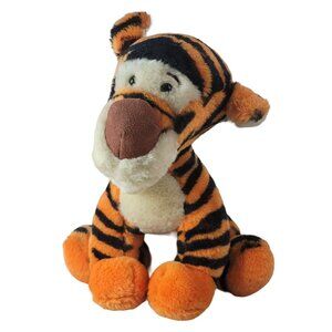 Disney Tigger Plush Stuffed Animal Orange Black 15" Winnie The Pooh Striped Toy